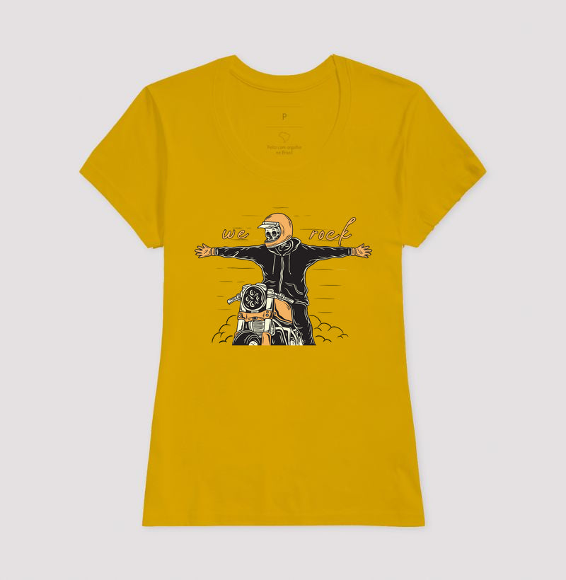 camiseta werock open arms feminina