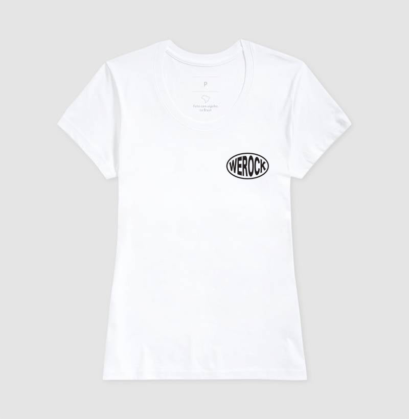 camiseta werock oval feminina