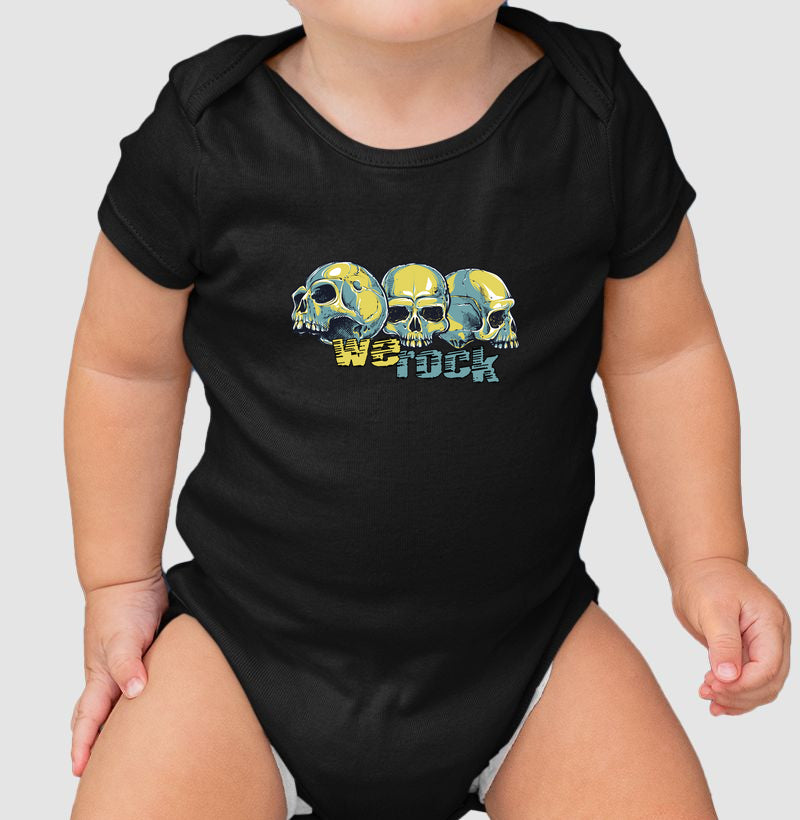 body infantil werock face skulls