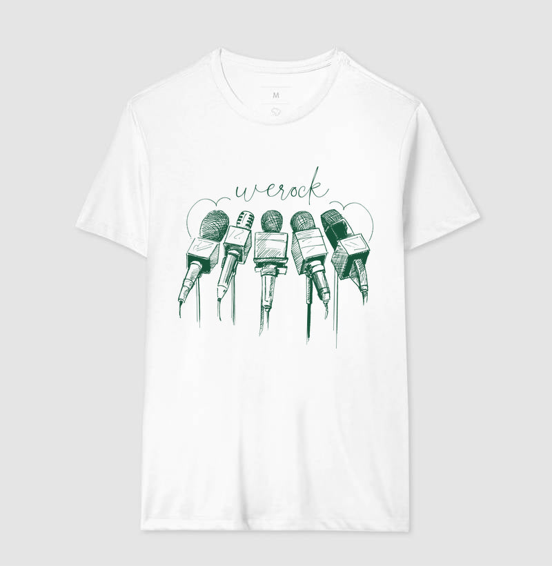 camiseta werock mics masculina