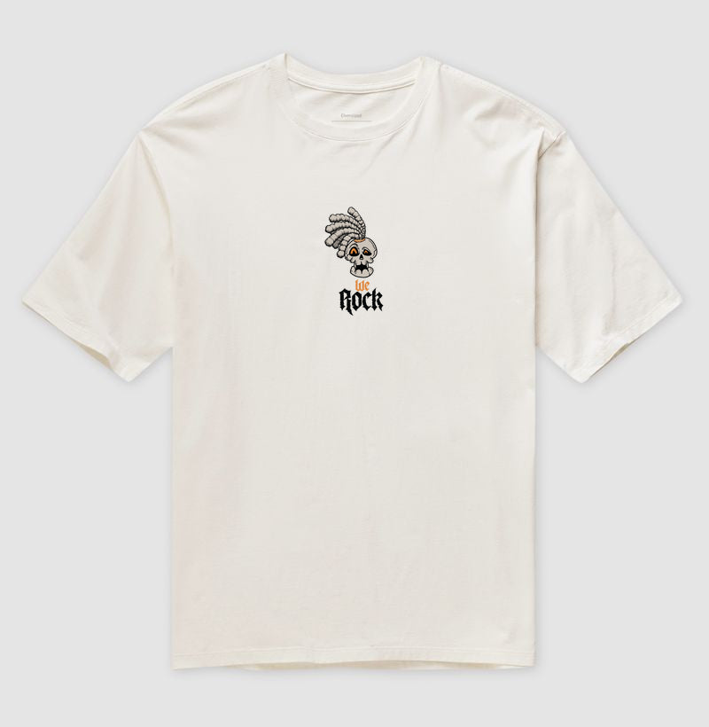 camiseta oversized werock dread