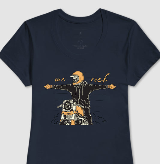 camiseta werock open arms feminina