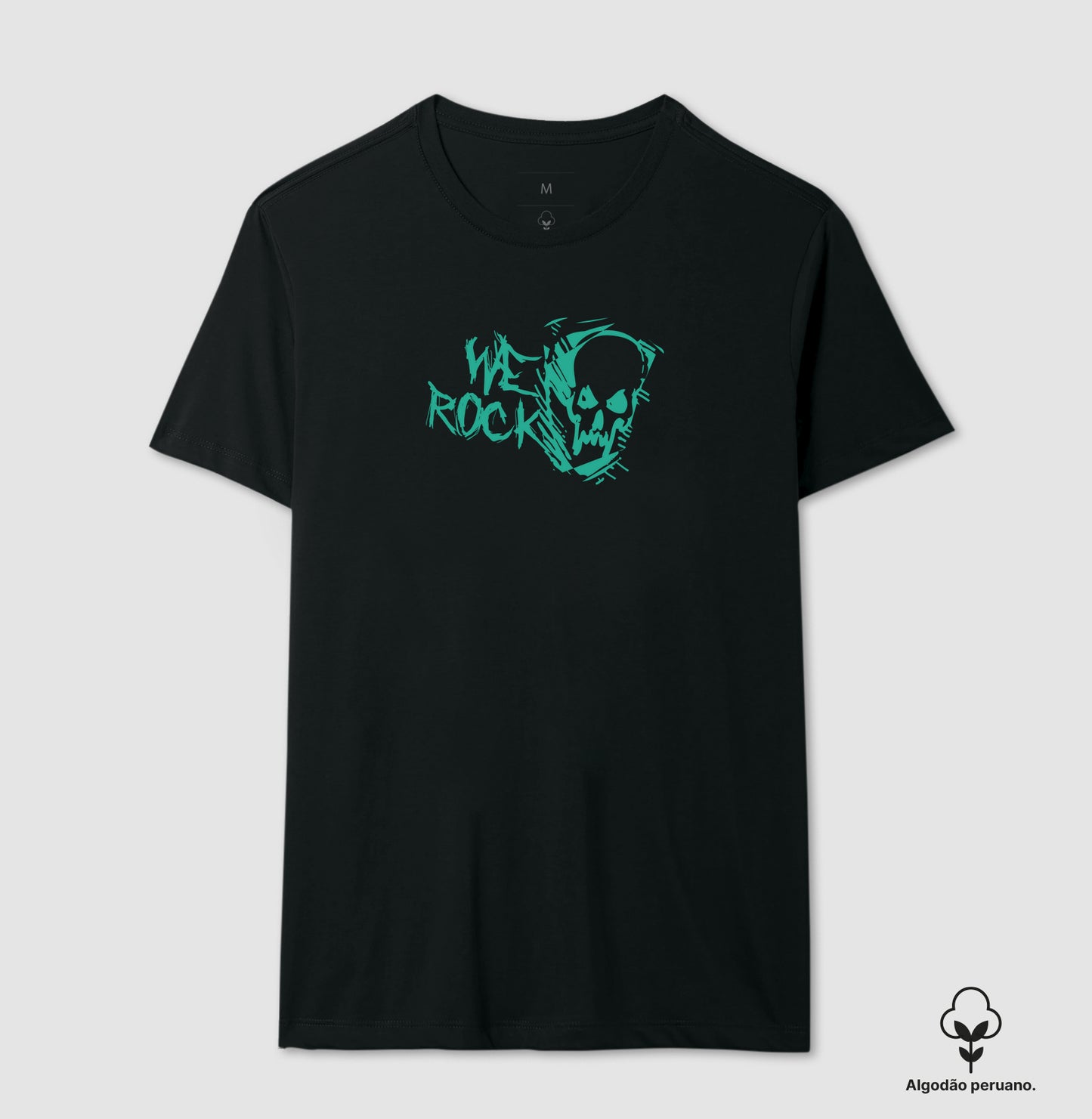camiseta algodão peruano werock ghost feminina
