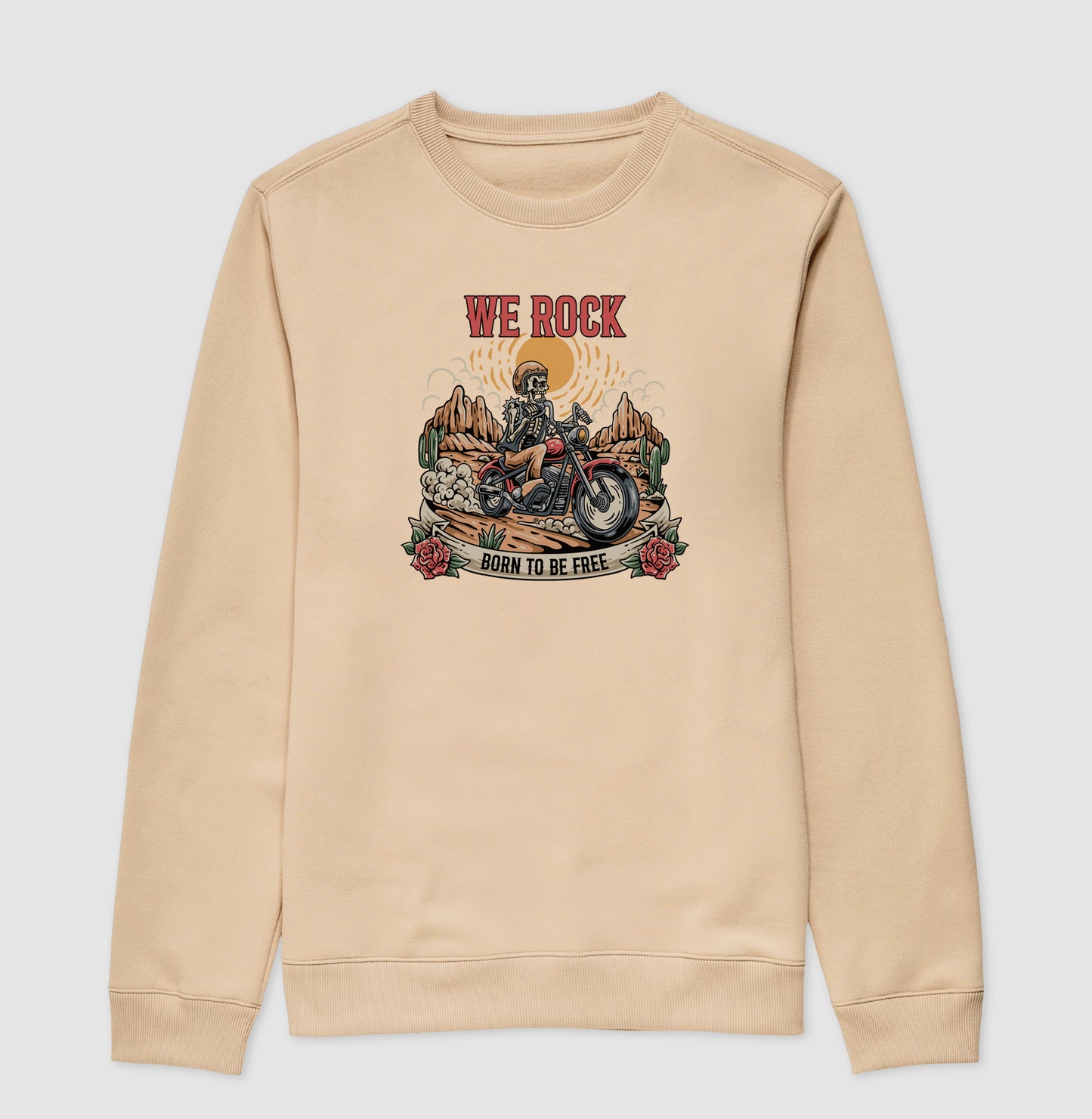 suéter werock born motorcycle