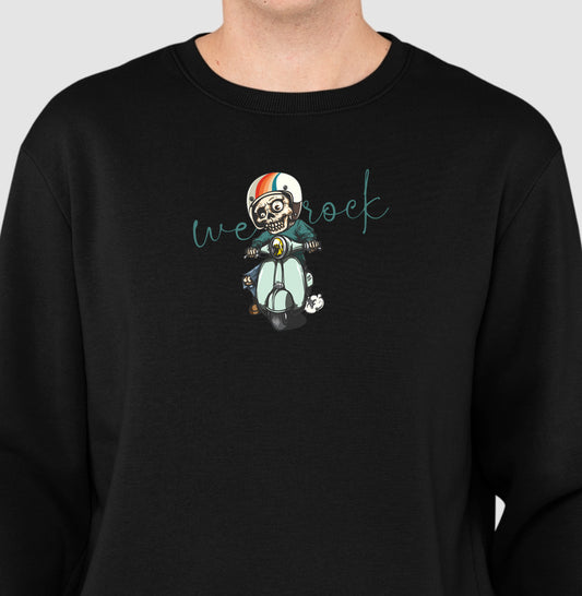 suéter werock vespa skull