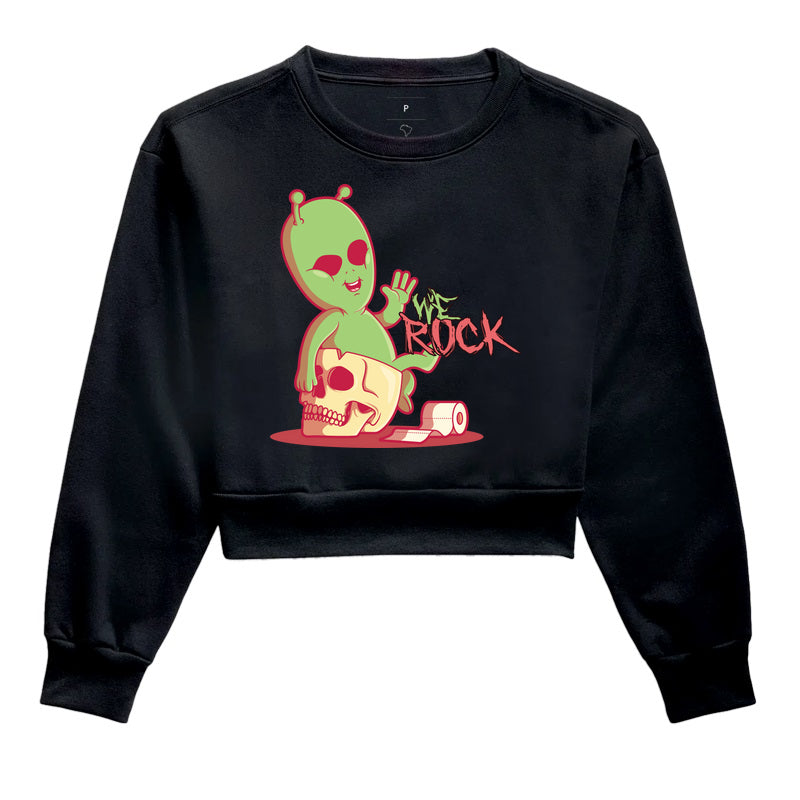 cropped moletom werock et