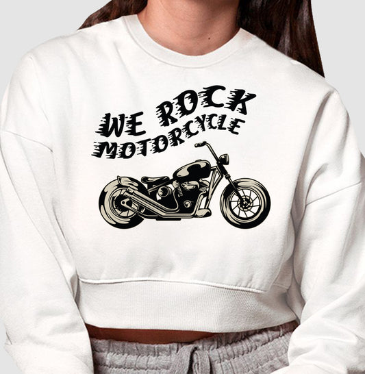 cropped moletom werock custom motorcycle