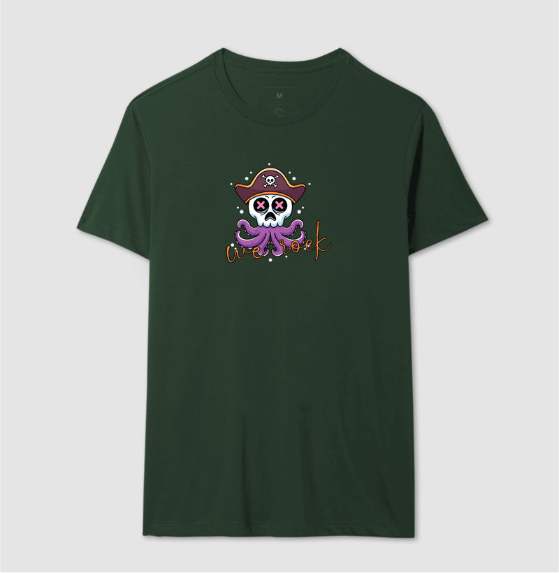 camiseta werock squid masculina