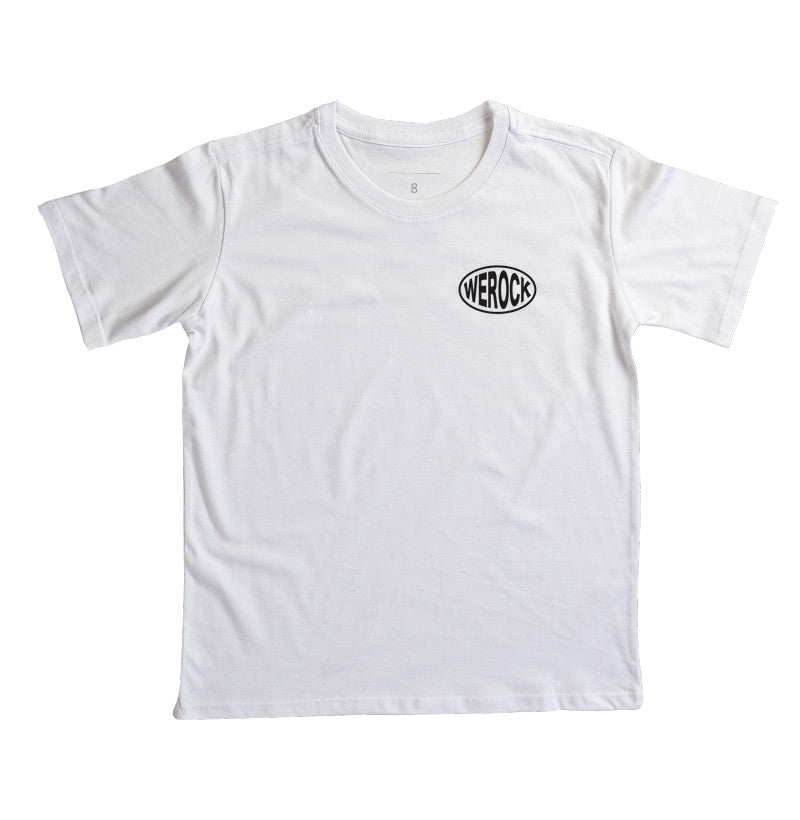 camiseta infantil werock oval
