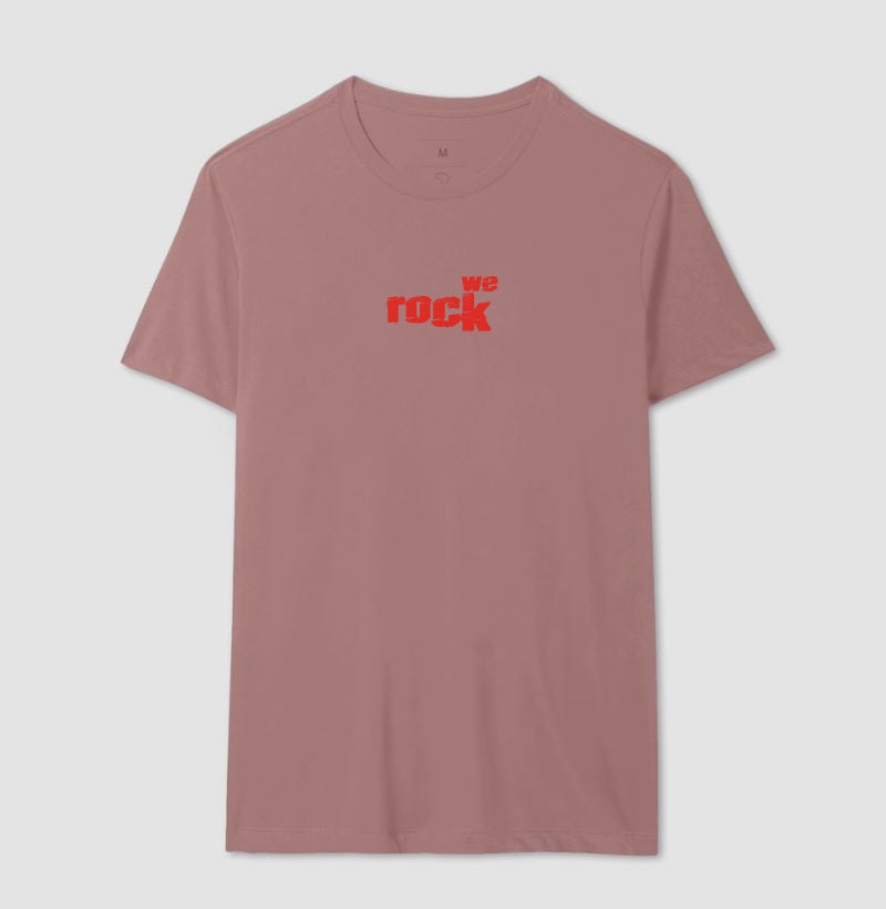 camiseta werock logo rock masculina