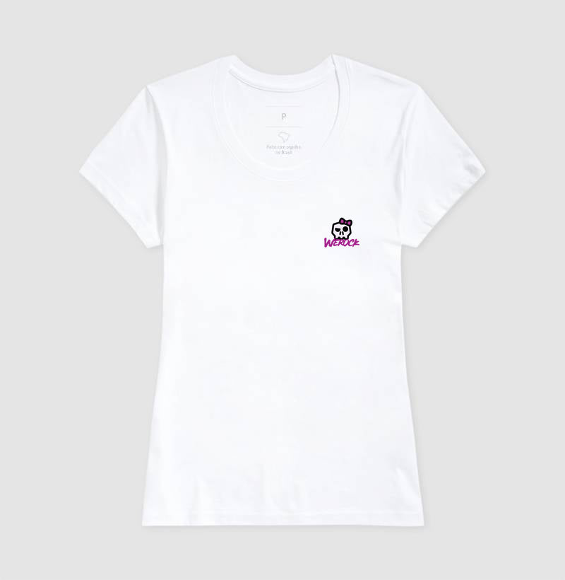 camiseta werock girl feminino