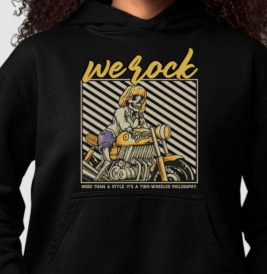 moletom werock girl motorcycle