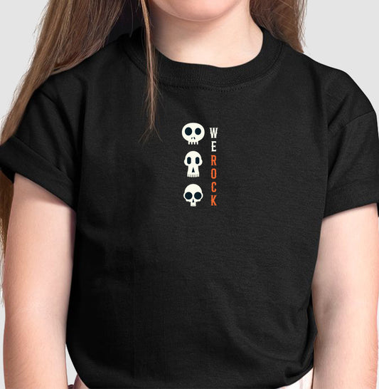 camiseta infantil werock Vskulls