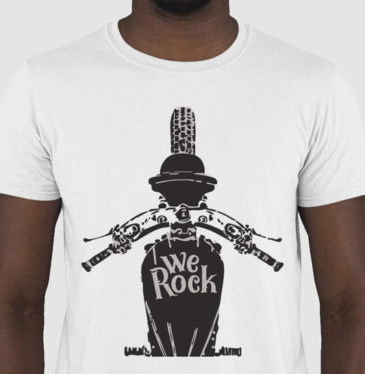 camiseta werock motorcycle driving masculina