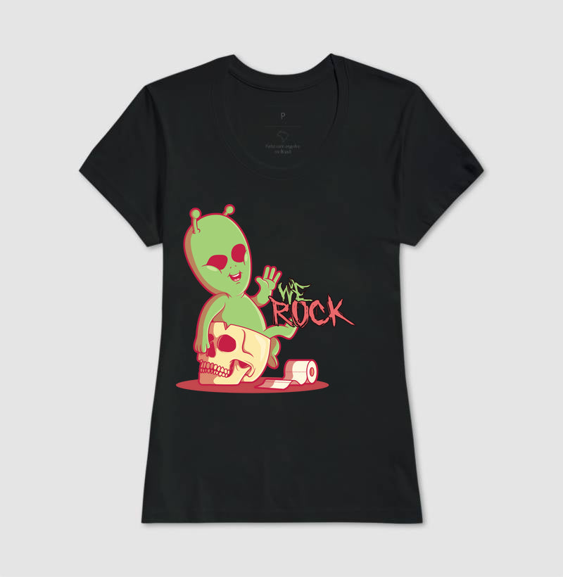 camiseta werock et feminina