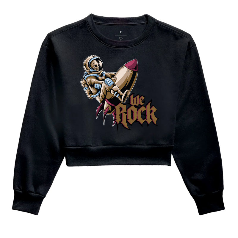 cropped moletom werock rocket