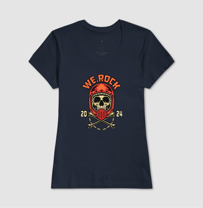 camiseta werock motorcycle tool feminina