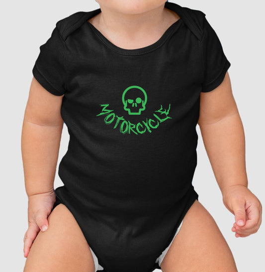 body infantil werock motorcycle logo