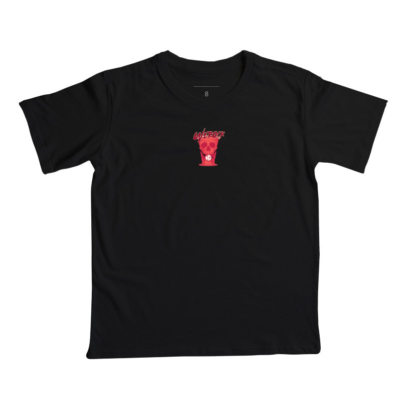 camiseta infantil werock cups