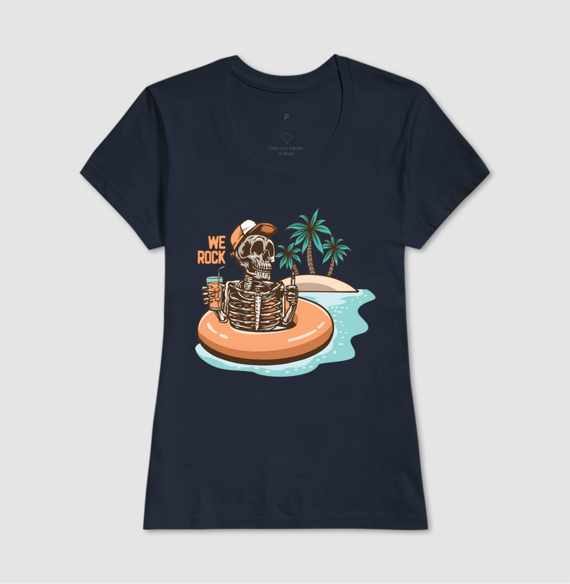 camiseta werock beach feminina