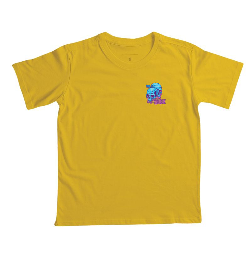 camiseta infantil werock melting