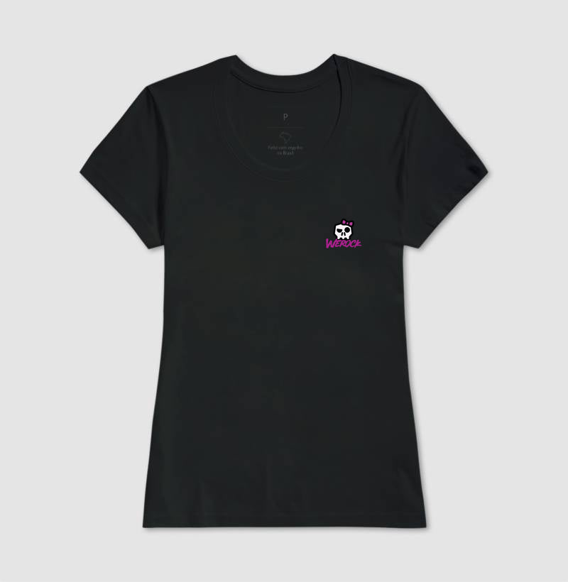 camiseta werock girl feminino