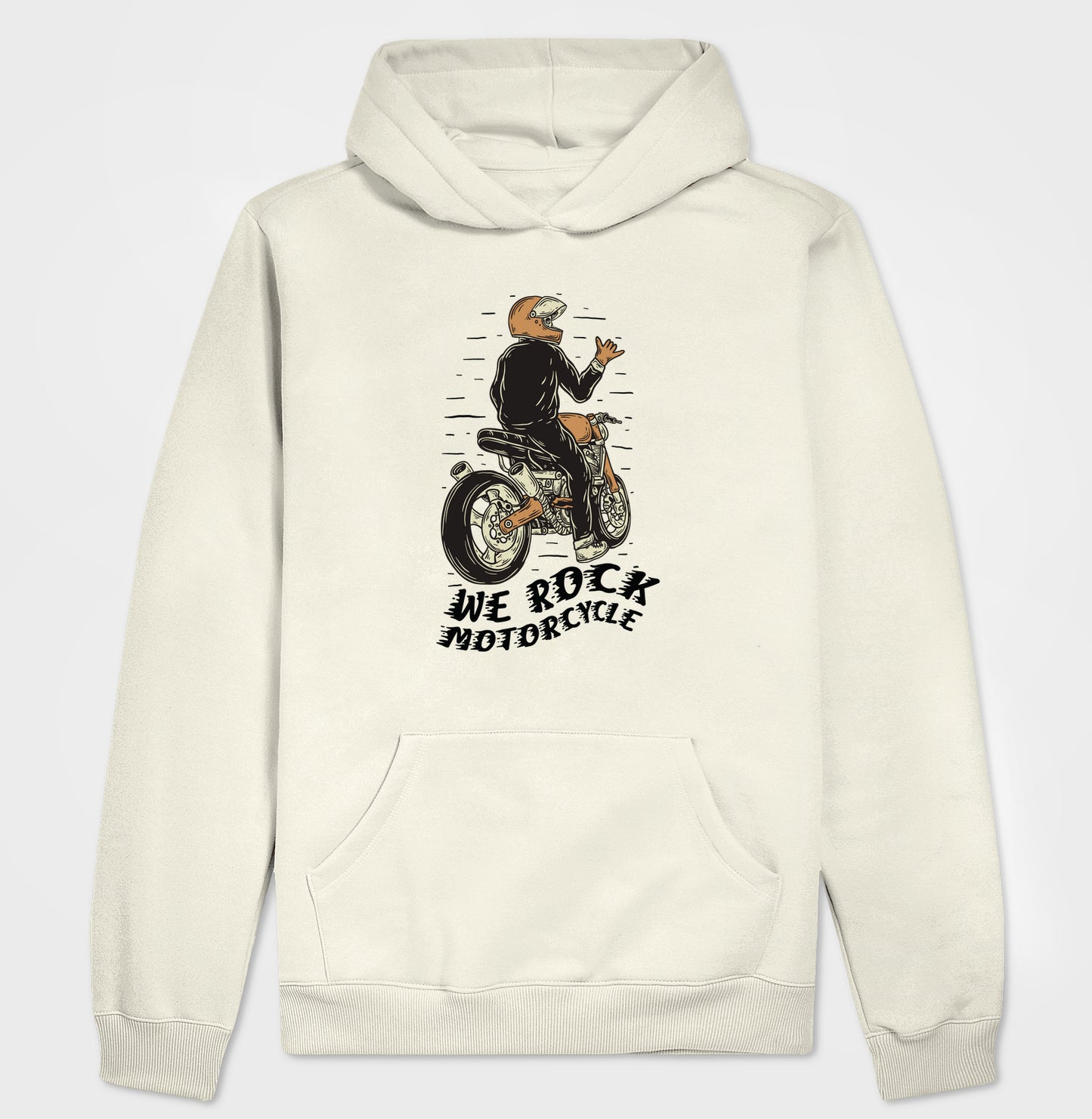 moletom werock motorcycle hang loose