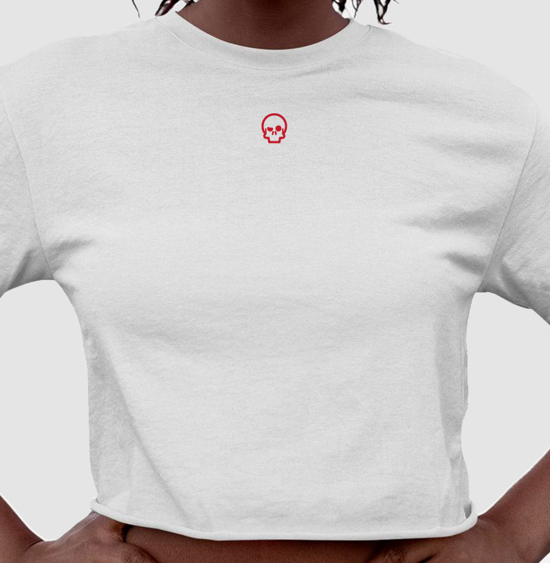 cropped werock skull logo red