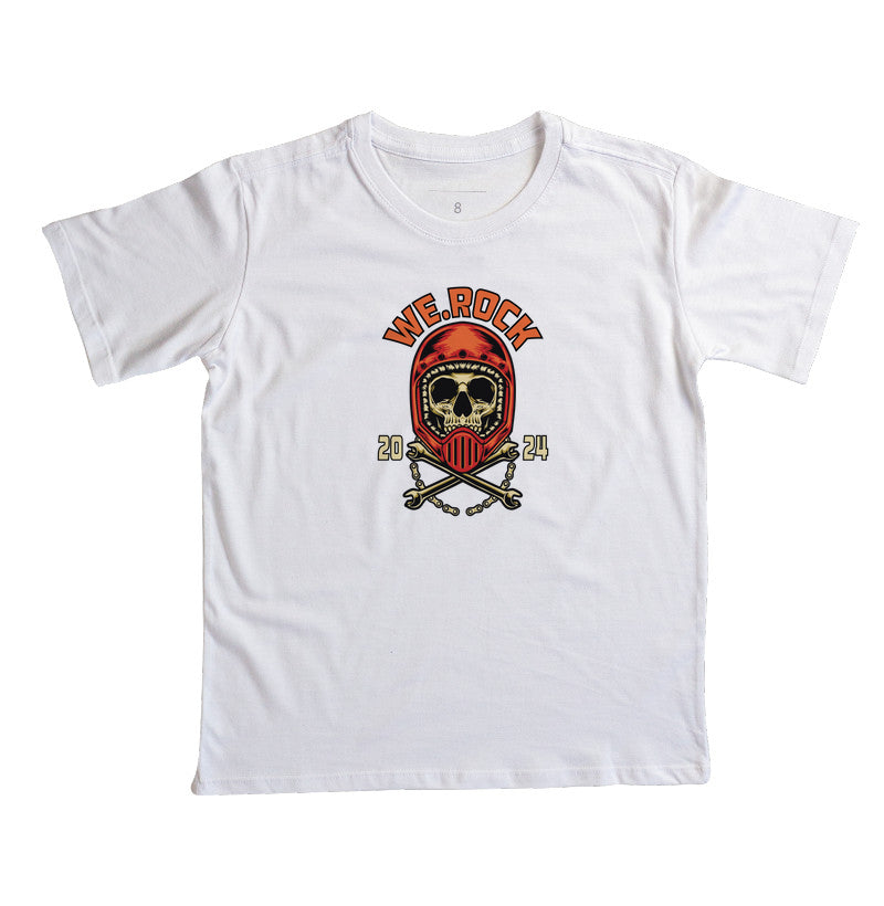 camiseta infantil werock motorcycle tool