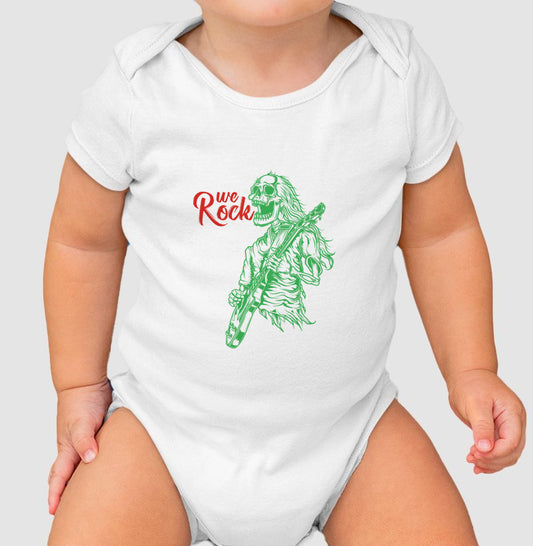 body infantil werock rock skull