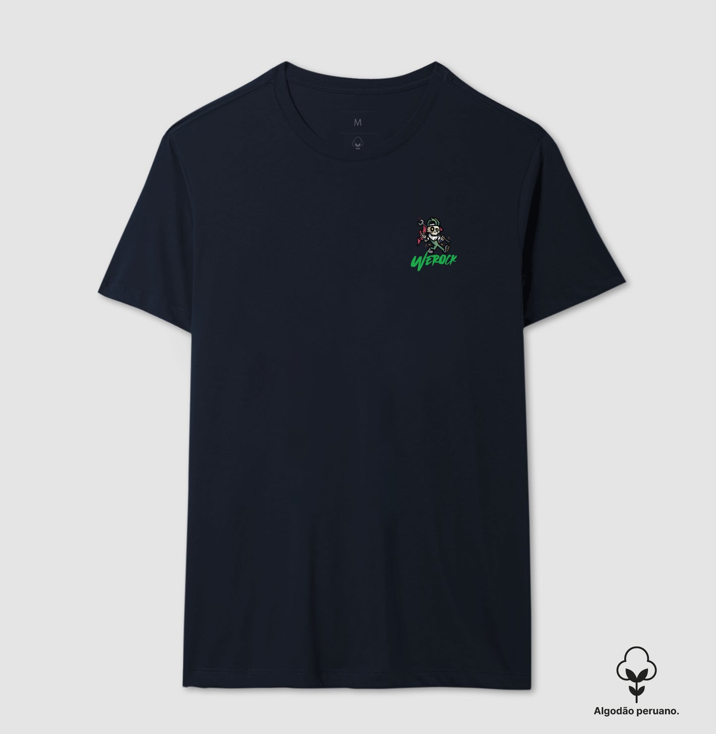 camiseta algodão peruano werock mechanic masculina