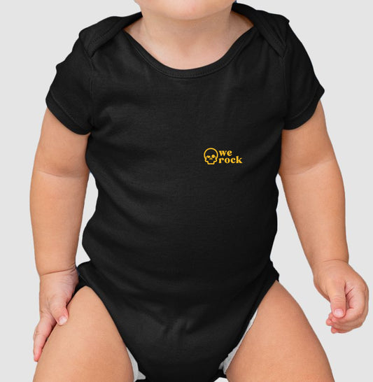 body infantil werock skull gold