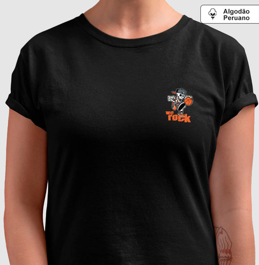 camiseta algodão peruano werock basketball feminina