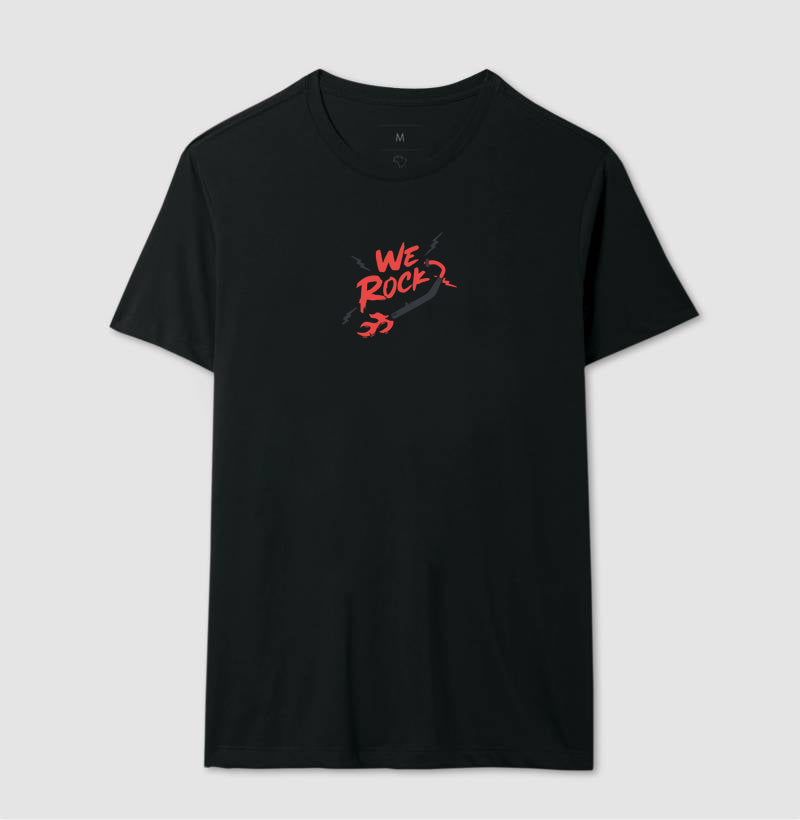 camiseta werock motorcycle exhaust masculina