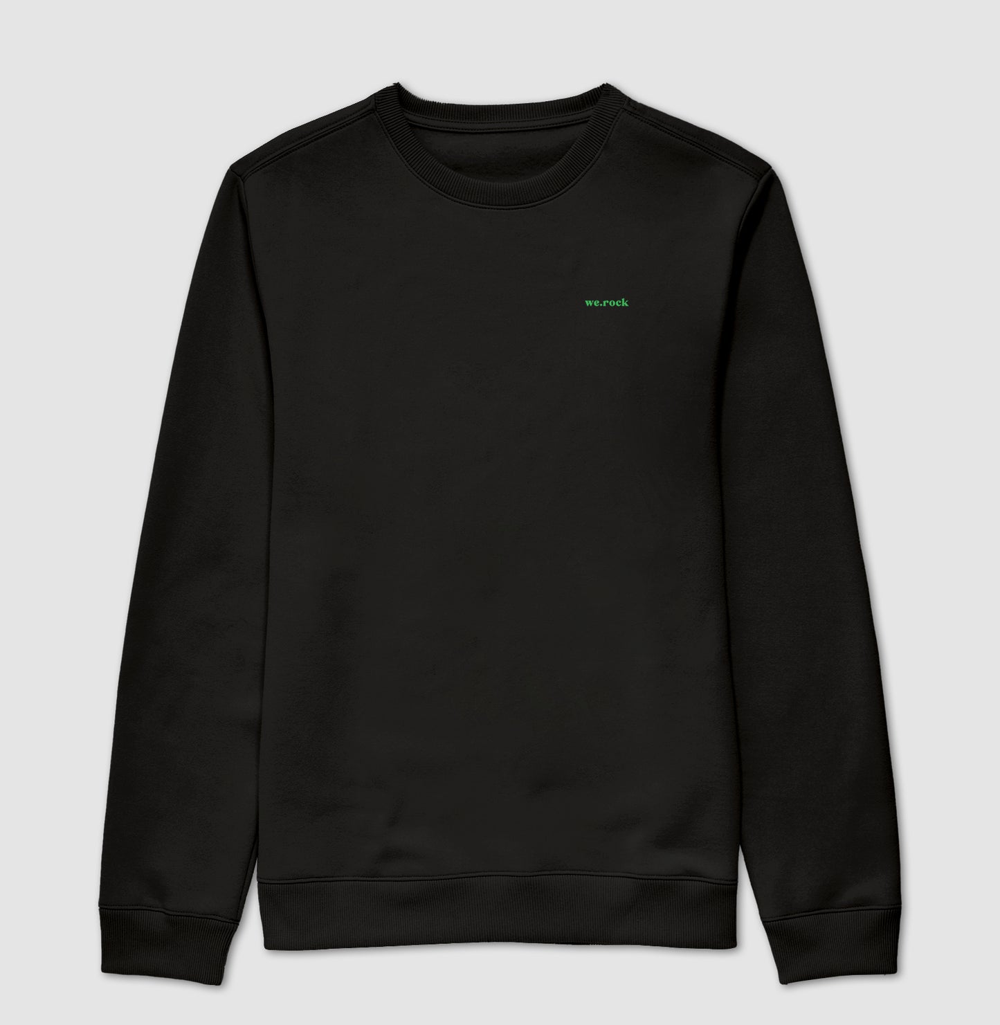 suéter werock logo simple green