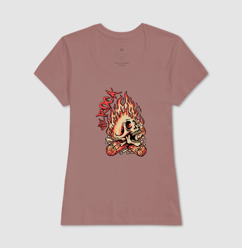 camiseta werock bonfire feminina