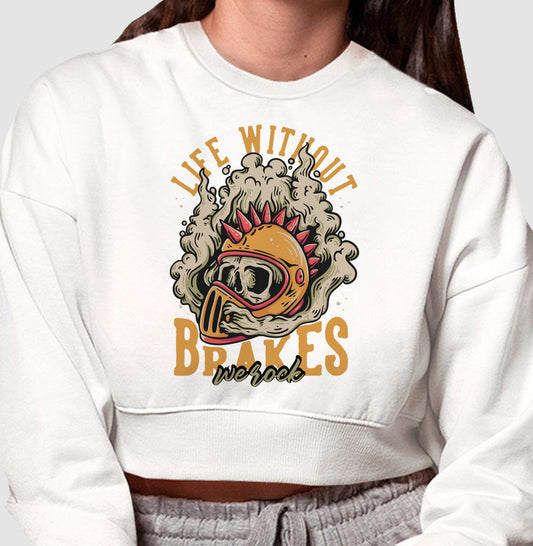 cropped moletom werock brakes