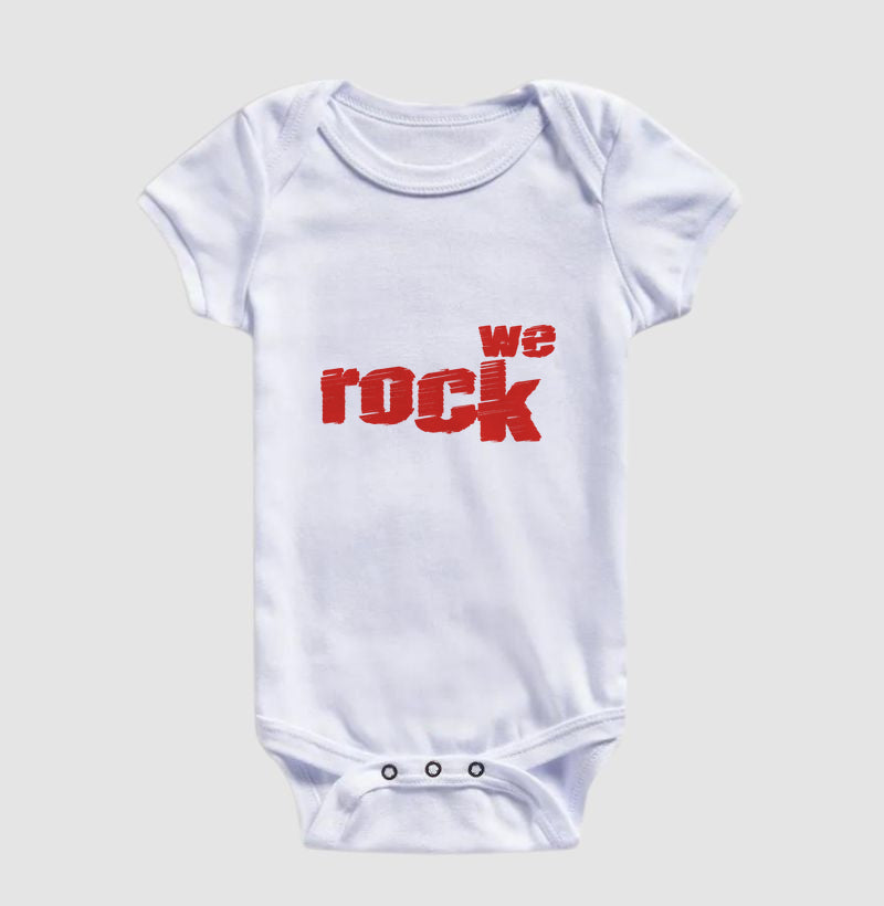 body infantil werock logo rock