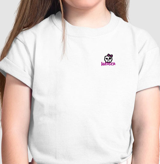 camiseta infantil werock girl