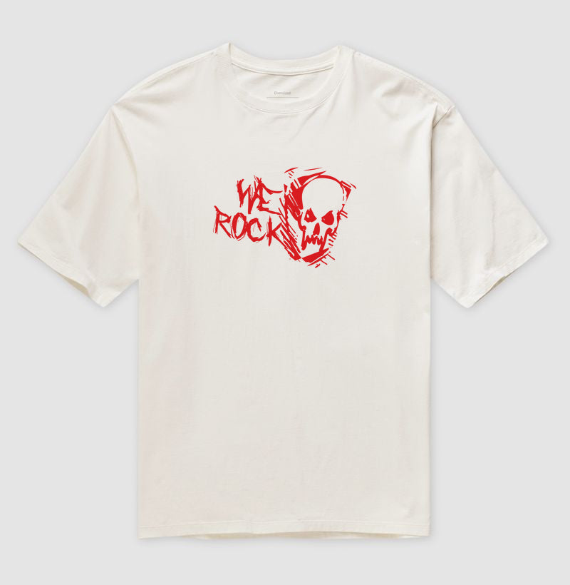 oversized werock ghost red