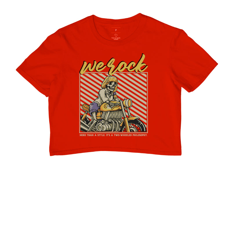 cropped werock girl motorcycle