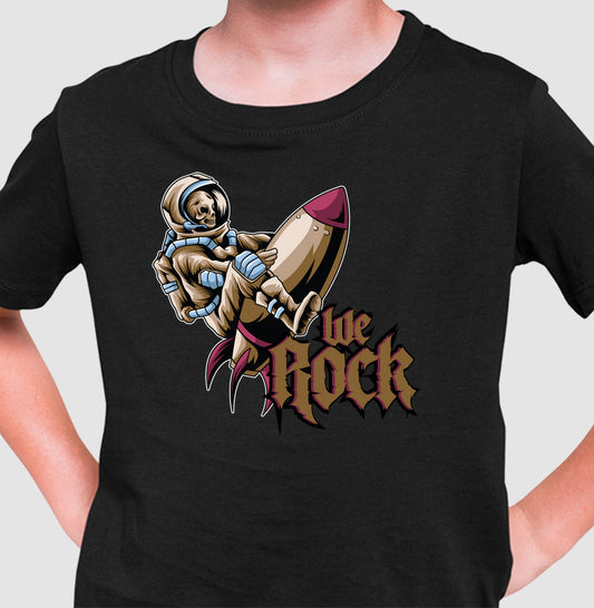 camiseta infantil werock rocket
