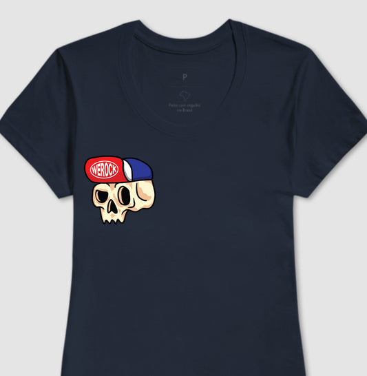 camiseta werock cap feminina