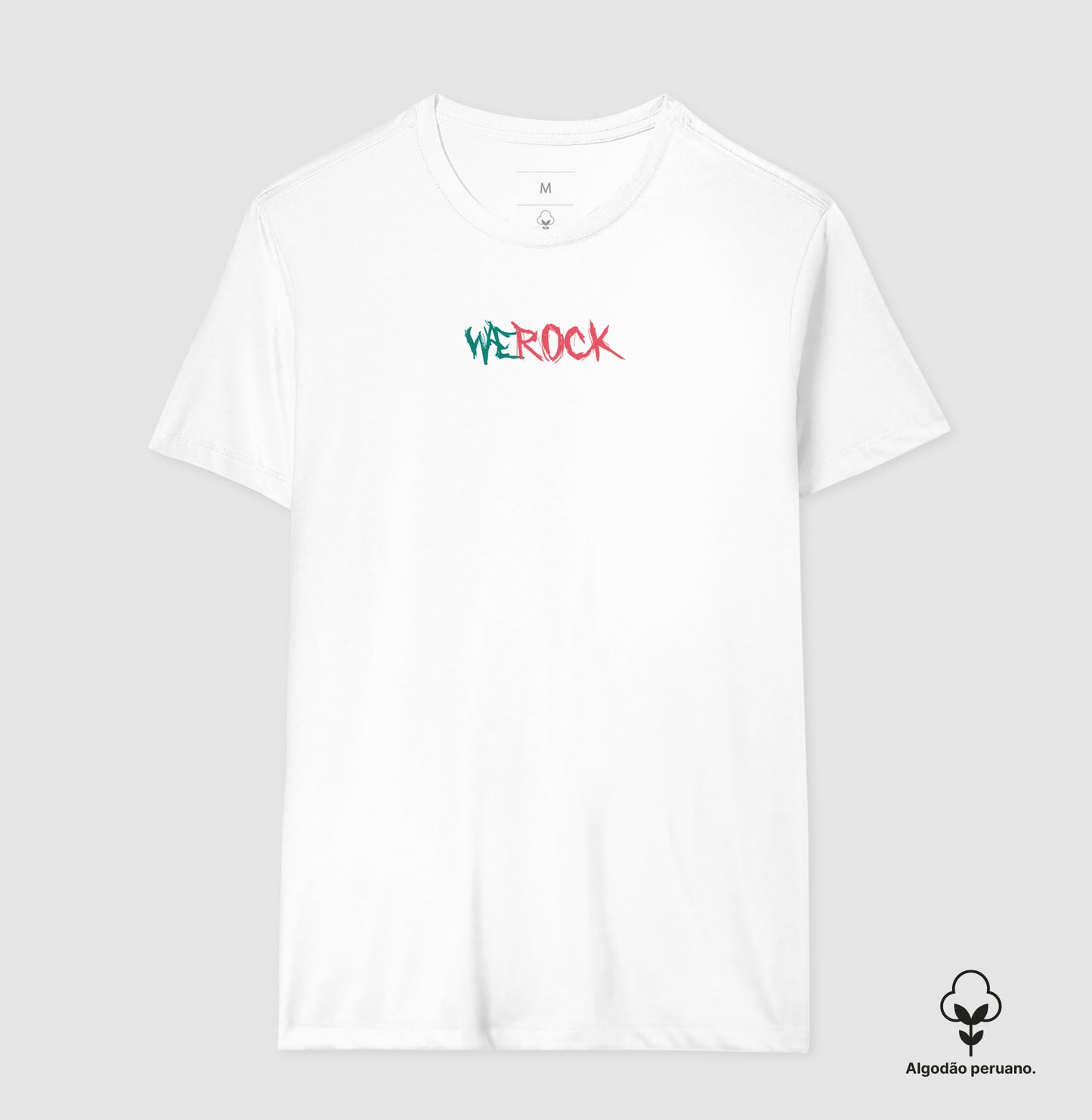 camiseta algodão peruano werock patrickdays masculina