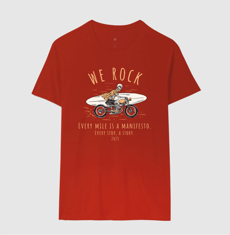 camiseta werock manifesto masculina