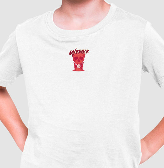 camiseta infantil werock cups