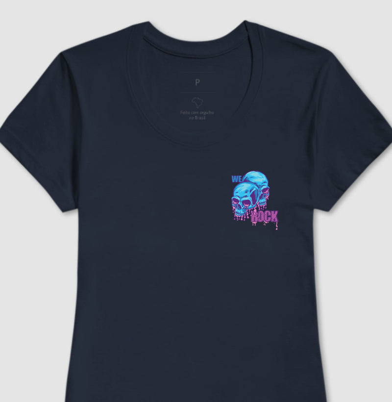 camiseta werock melting feminina