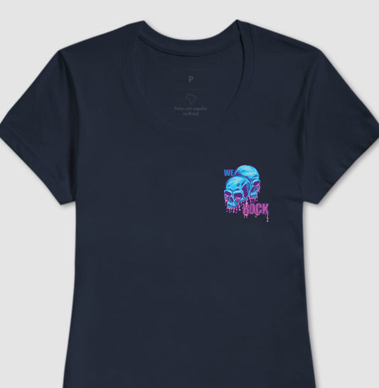 camiseta werock melting feminina