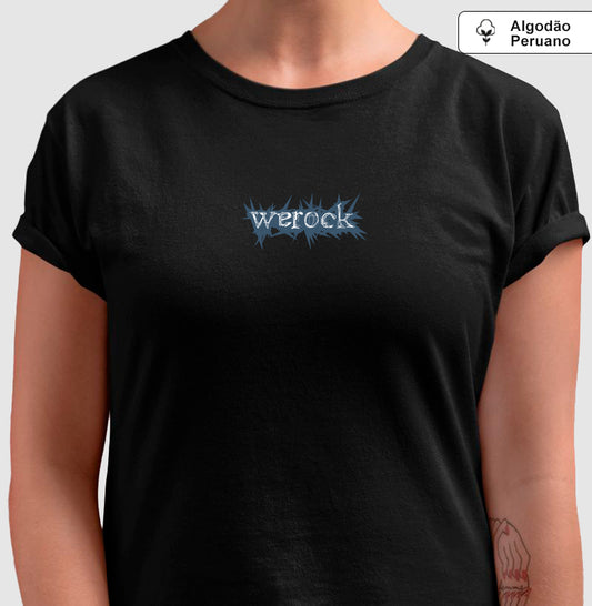 camiseta algodão peruano werock thorn feminina