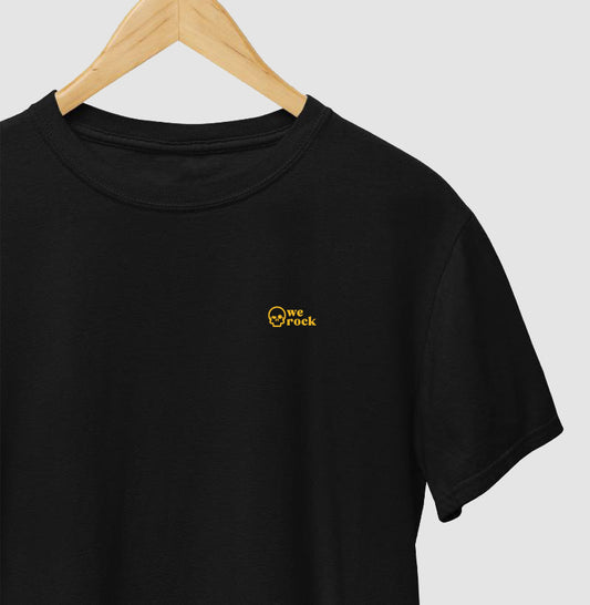 camiseta werock skull gold masculina